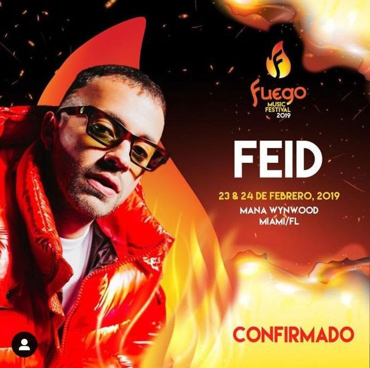 El colombiano FEID llega a Miami para presentarse este sabado en el