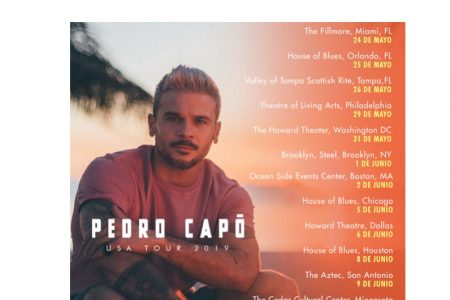 Pedro Capó Emprende En Extensa Gira De Conciertos Por Estados Unidos